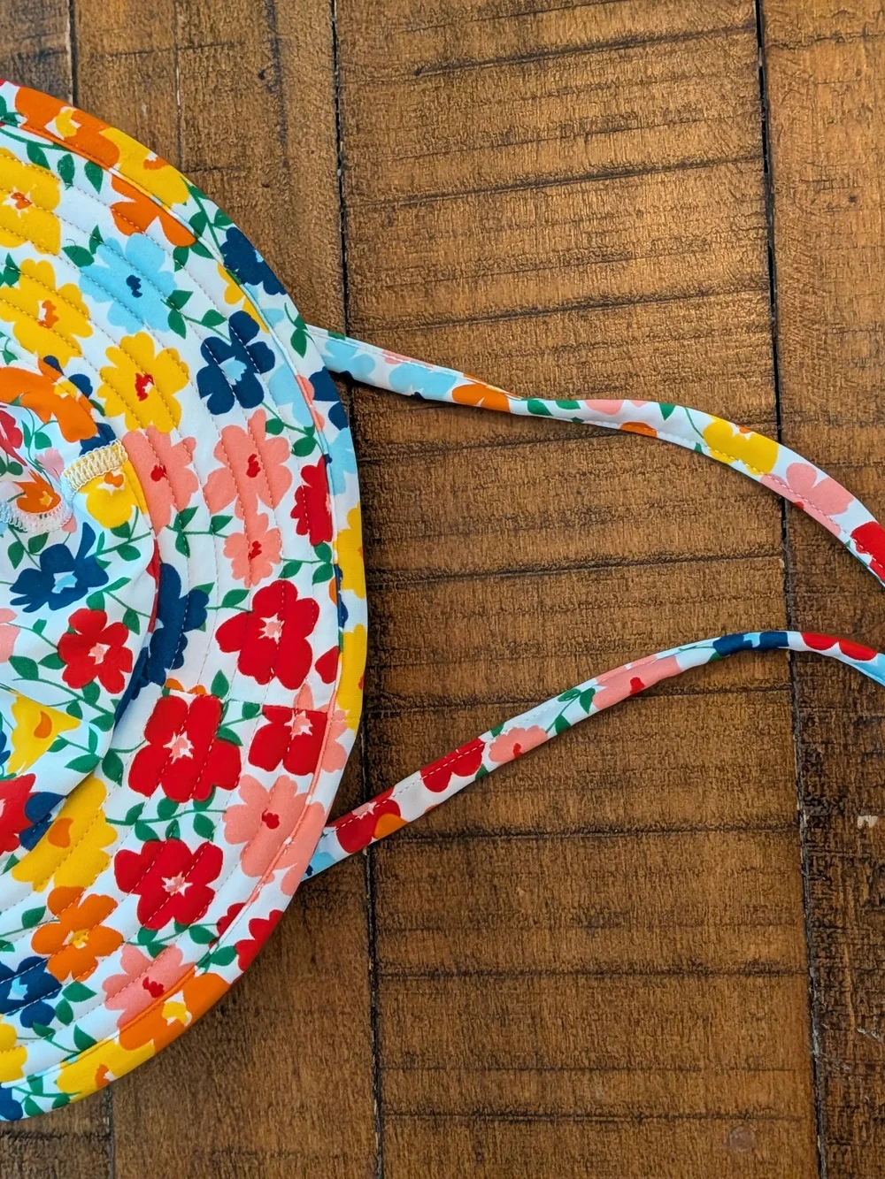 Hanna Andersson Baby Floral Swim Sun Hat - XXS, Like New